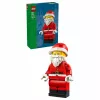 LEGO 40820 Minifigura grande de Papá Noel de temporada