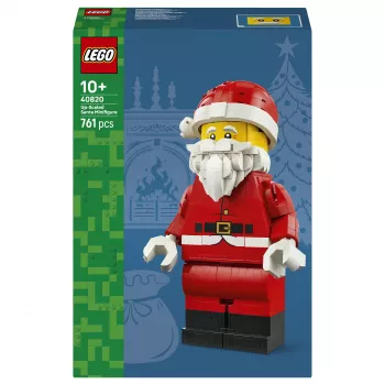 LEGO 40820 Minifigura grande de Papá Noel de temporada