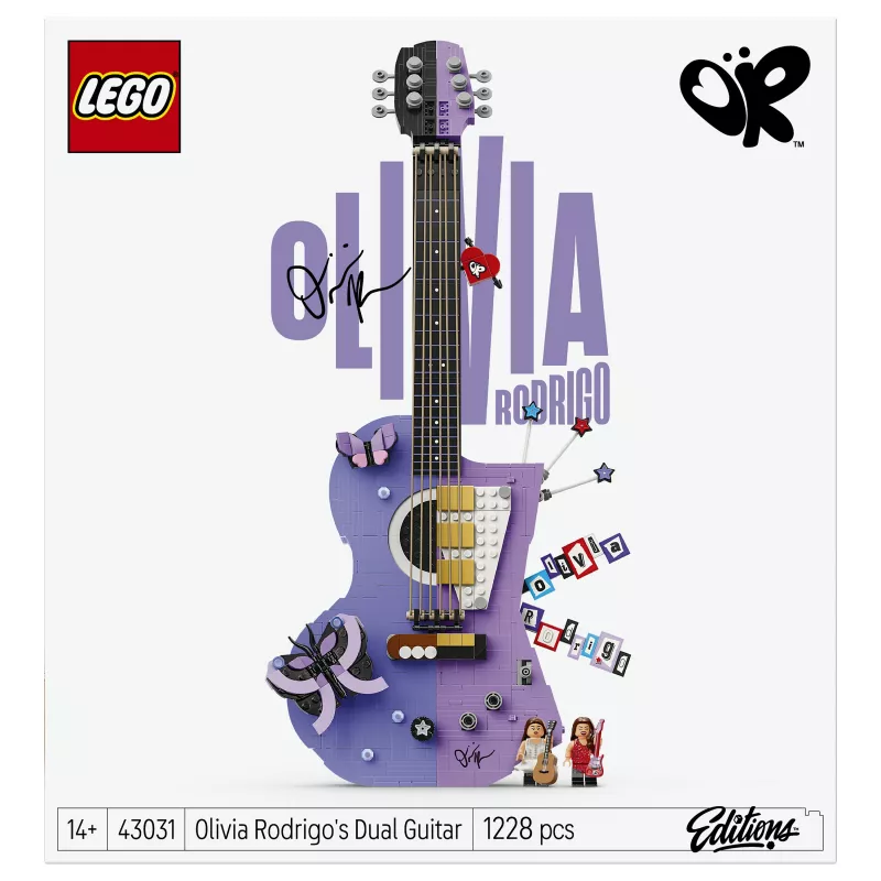 LEGO 43031 Bricks Editions Música Dual Guitar de Olivia Rodrigo