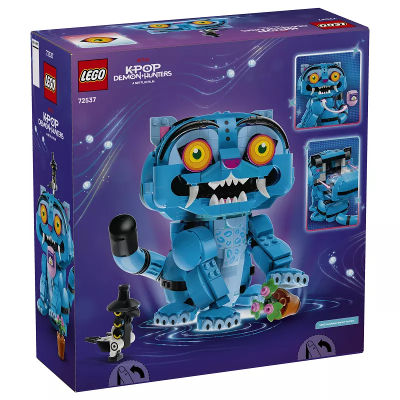 LEGO 72537 KPop Demon Hunters Derpy Tiger and Sussie Bird set de construcción