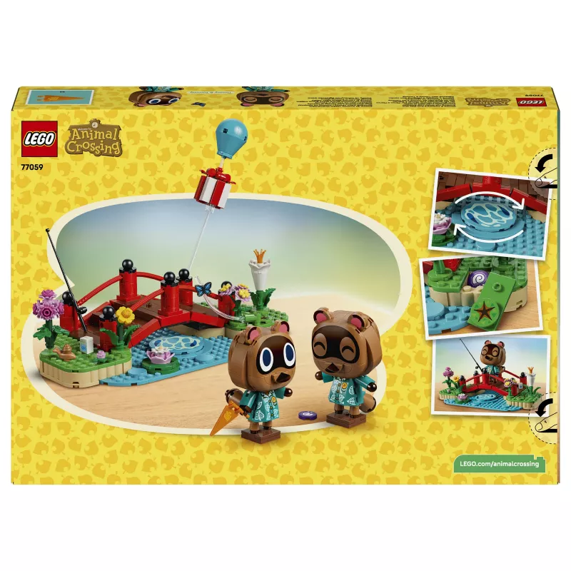 LEGO Animal Crossing Día Divertido de Timmy y Tommy 77059 Set de Construcción