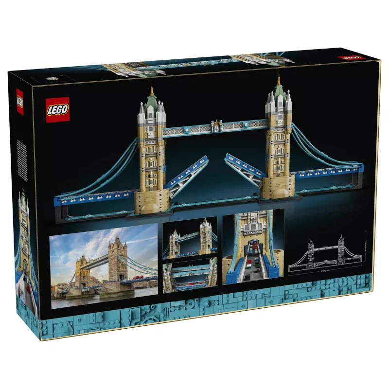 LEGO Architecture 21067 Tower Bridge Set de construcción (1176 piezas) - Monumento de Londres
