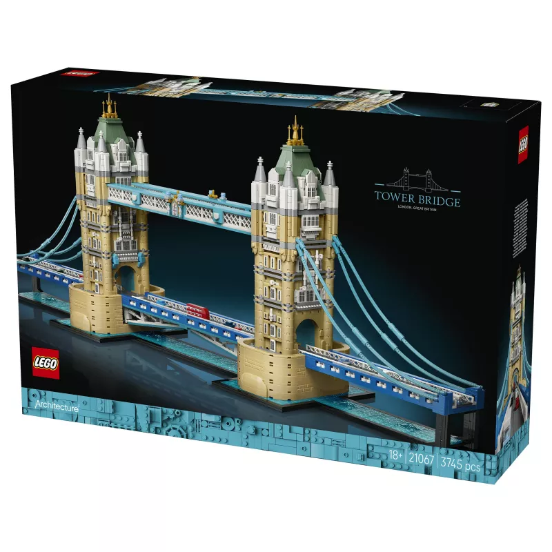 LEGO Architecture 21067 Tower Bridge Set de construcción (1176 piezas) - Monumento de Londres