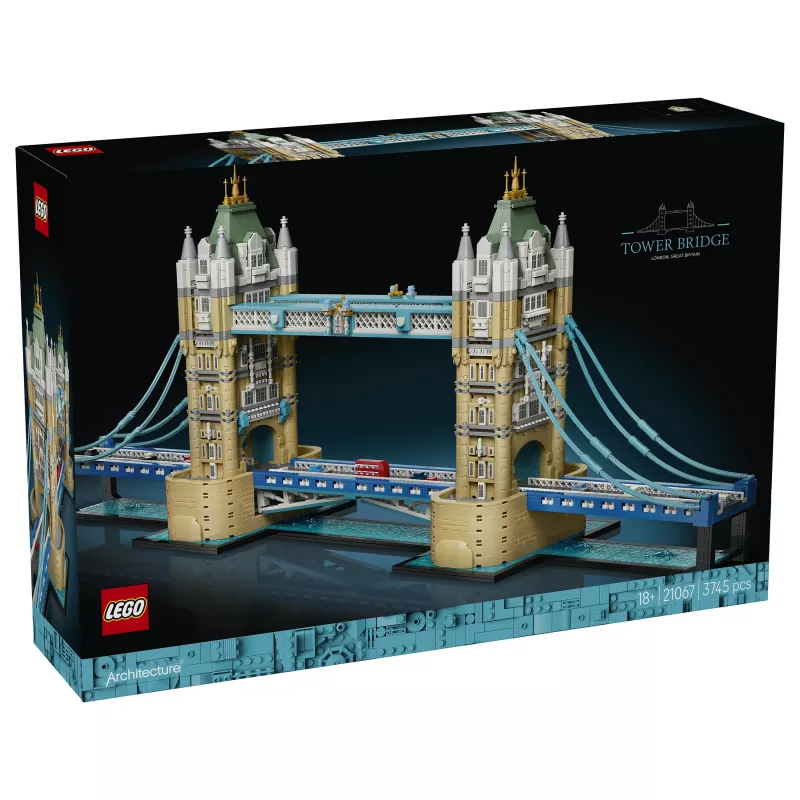 LEGO Architecture 21067 Tower Bridge Set de construcción (1176 piezas) - Monumento de Londres