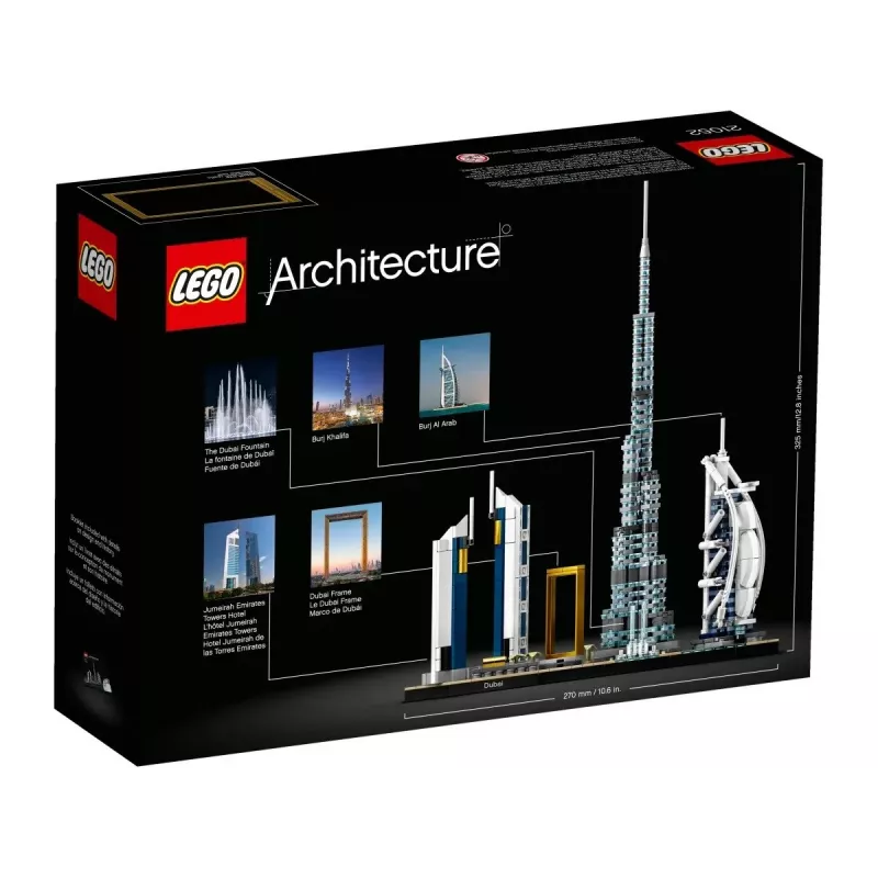 LEGO Architecture Dubai Skyline Collection 21052 Set de construcción