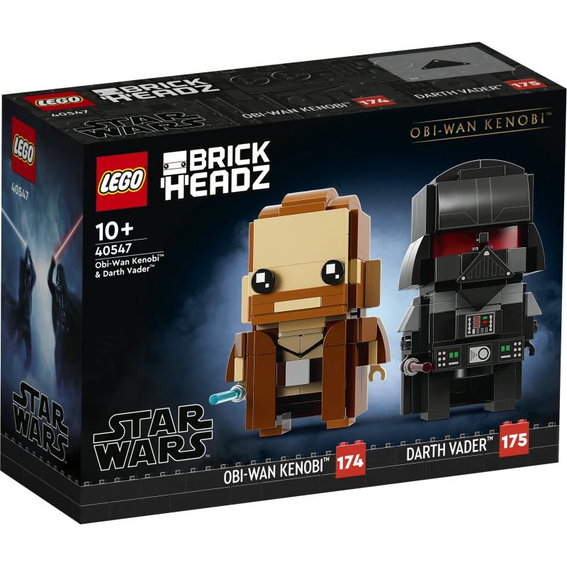 LEGO BrickHeadz Obi-Wan Kenobi y Darth Vader (40547)