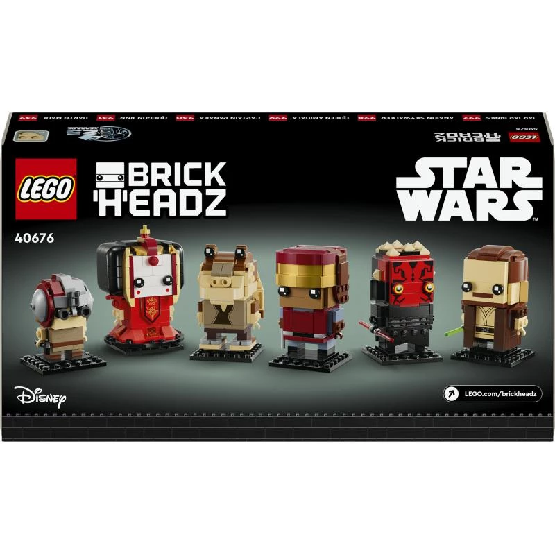 LEGO BrickHeadz Star Wars La amenaza fantasma 40676