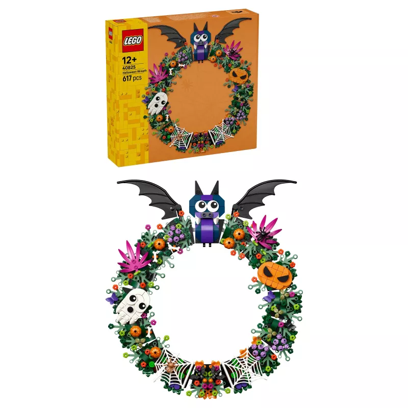 LEGO Bricks Iconic 40825 Halloween Wreath set de construcción (173 piezas, a partir de 8 años)