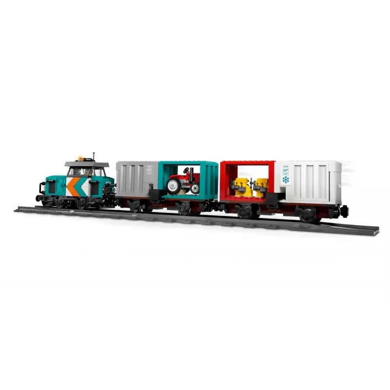 LEGO City 60509 tren de carga del puerto con grúa y camión