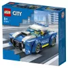 LEGO City Coche de policía 60312 set de construcción con minifigura y conos de tráfico (94 piezas, a partir de 5 años)