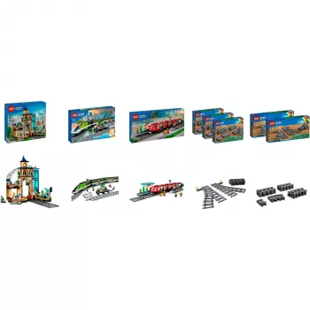 LEGO City Estación de tren set completo pack