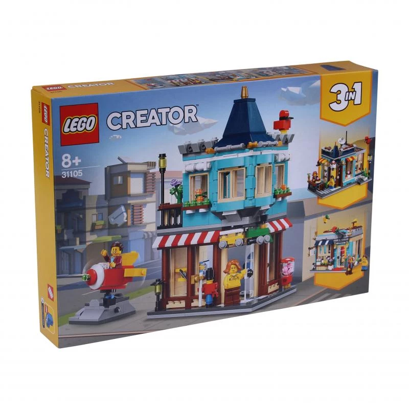 LEGO Creator 3 en 1 Townhouse Toy Store set de construcción (31105)