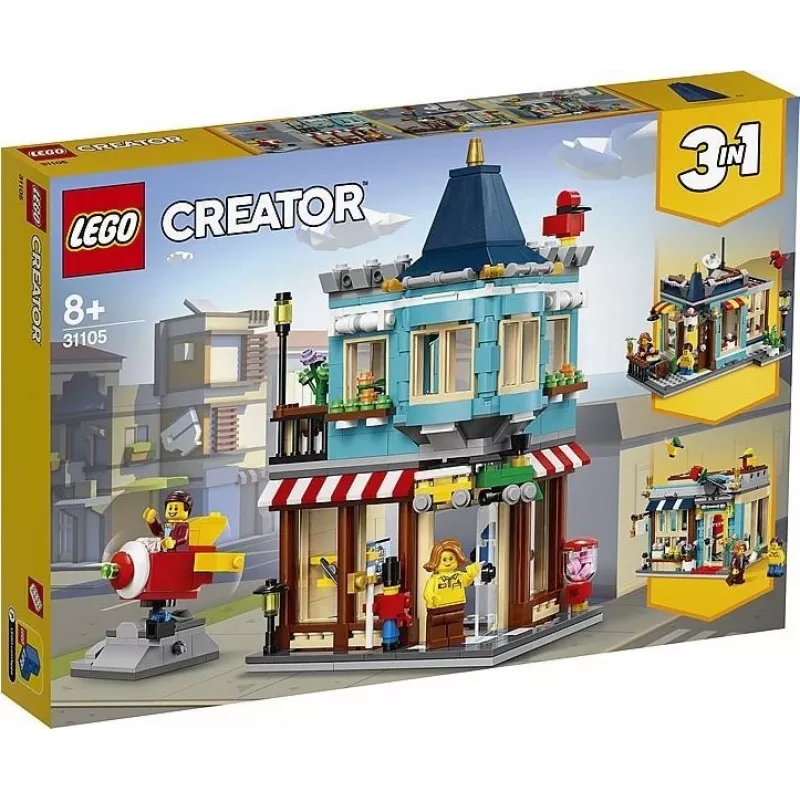 LEGO Creator 3 en 1 Townhouse Toy Store set de construcción (31105)