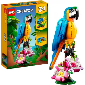 LEGO Creator Wild Animals Bundle Set de bloques 3 en 1 (1171 piezas)