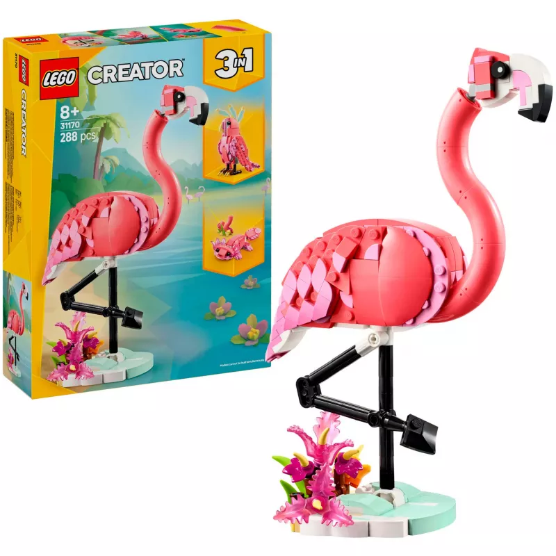 LEGO Creator Wild Animals Bundle Set de bloques 3 en 1 (1171 piezas)