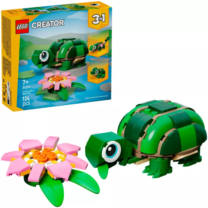 LEGO Creator Wild Animals Bundle Set de bloques 3 en 1 (1171 piezas)