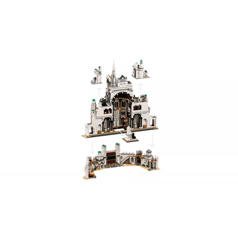 LEGO ICONS 11377 El Señor de los Anillos: Minas Tirith