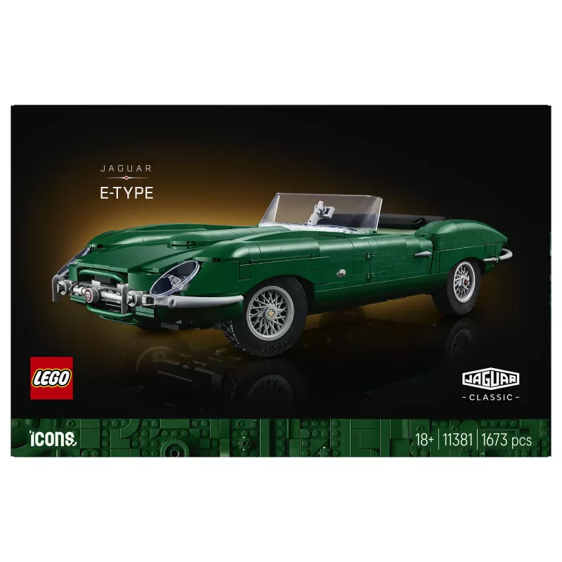 LEGO Icons 11381 Jaguar E-Type set de construcción (1458 piezas)