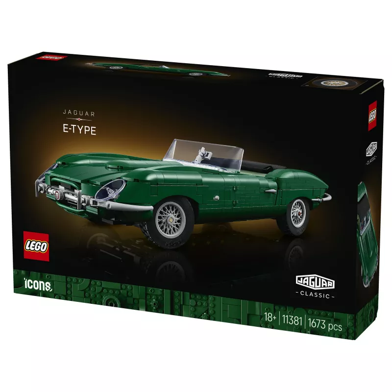 LEGO Icons 11381 Jaguar E-Type set de construcción (1458 piezas)