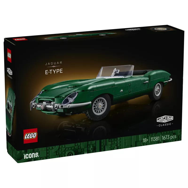 LEGO Icons 11381 Jaguar E-Type set de construcción (1458 piezas)
