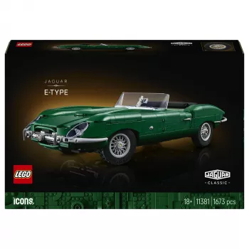 LEGO Icons 11381 Jaguar E-Type set de construcción (1458 piezas)