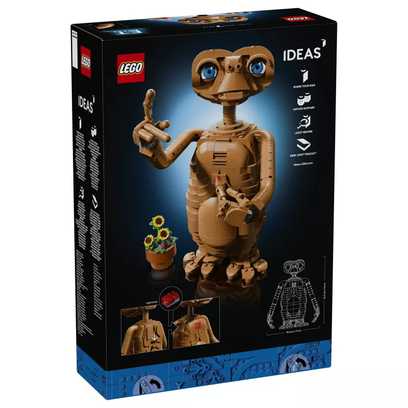 LEGO Ideas 21370 E.T. el extraterrestre