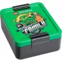 LEGO Fiambrera Ninjago Verde - 1,2L de PP apto para alimentos con gráficos de emoticonos