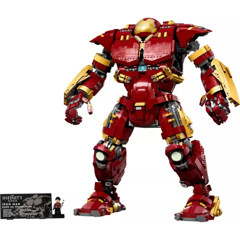 Set de construcción LEGO Marvel Hulkbuster 76210 (4049 piezas) para adultos
