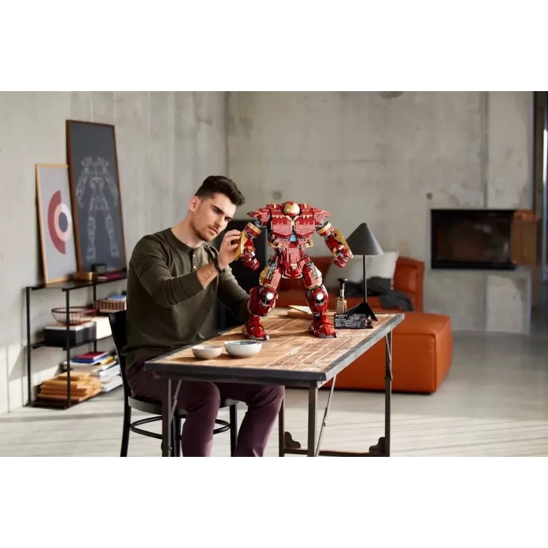 Set de construcción LEGO Marvel Hulkbuster 76210 (4049 piezas) para adultos