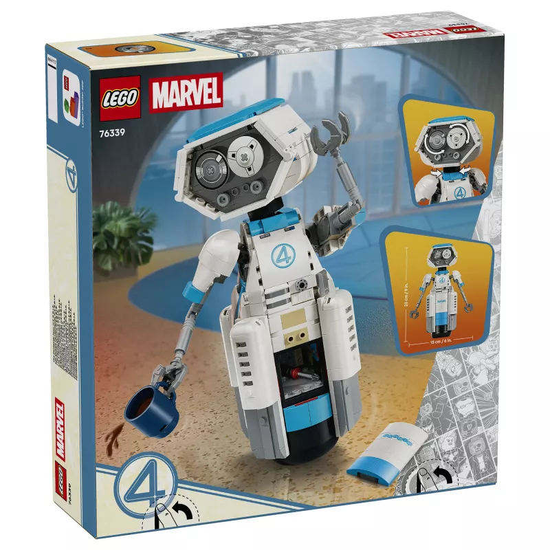 LEGO Marvel Super Heroes 76339 - The Fantastic Four H.E.R.B.I.E. Set de construcción
