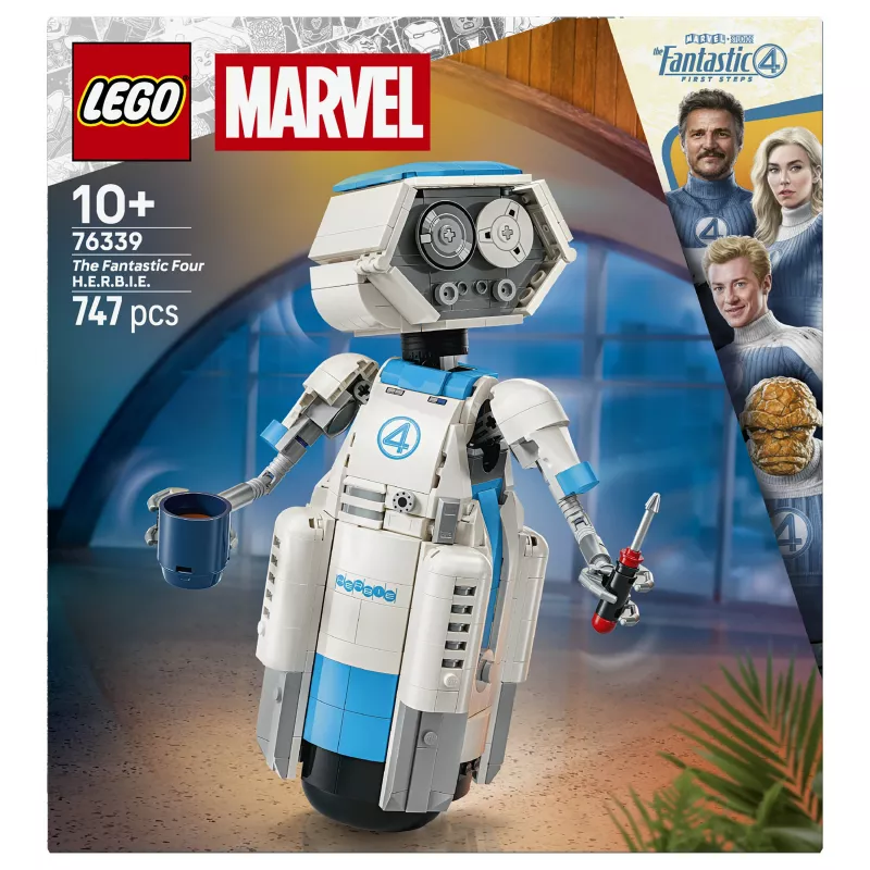 LEGO Marvel Super Heroes 76339 - The Fantastic Four H.E.R.B.I.E. Set de construcción