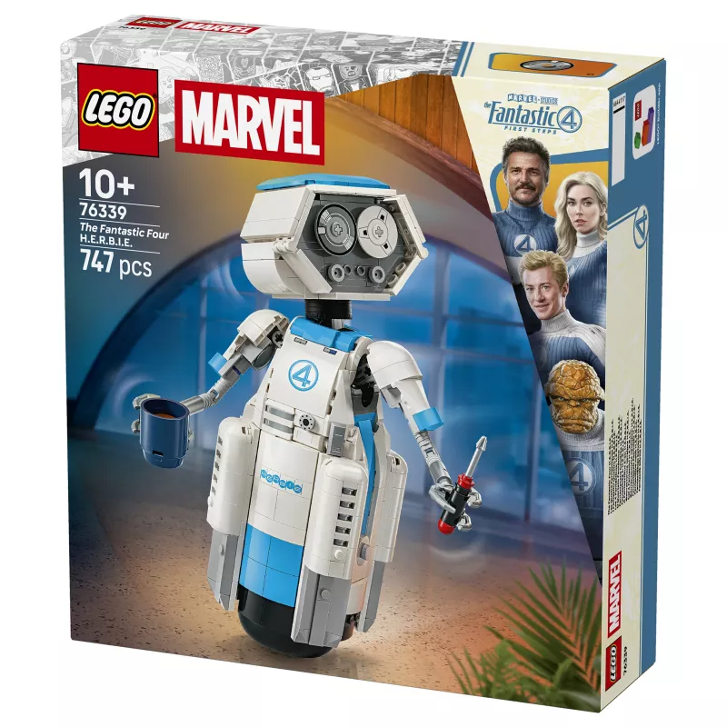 LEGO Marvel Super Heroes 76339 - The Fantastic Four H.E.R.B.I.E. Set de construcción