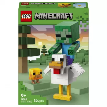 LEGO Minecraft 21582 Set de construcción Chicken Jockey