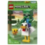 LEGO Minecraft 21582 Set de construcción Chicken Jockey