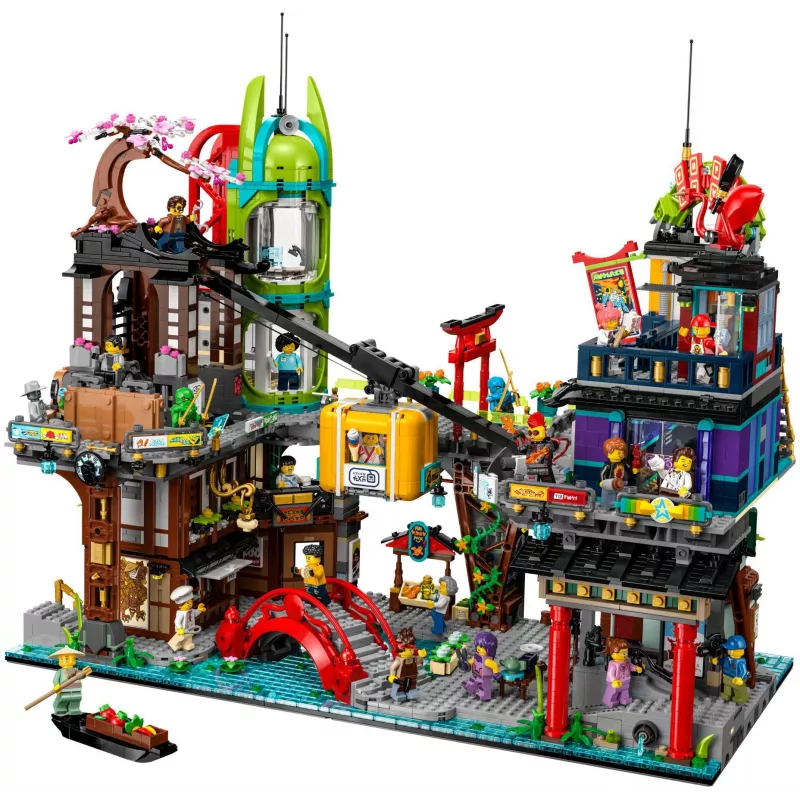 LEGO NINJAGO 71799 Los mercados de NINJAGO City
