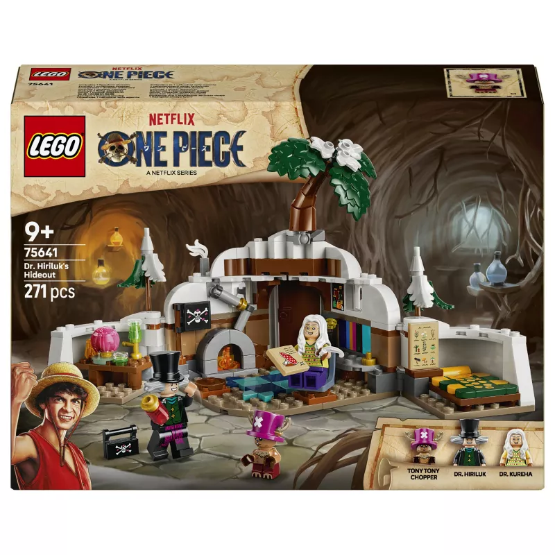 Set de construcción LEGO One Piece 75641 Dr. Hiluluk's Hideout
