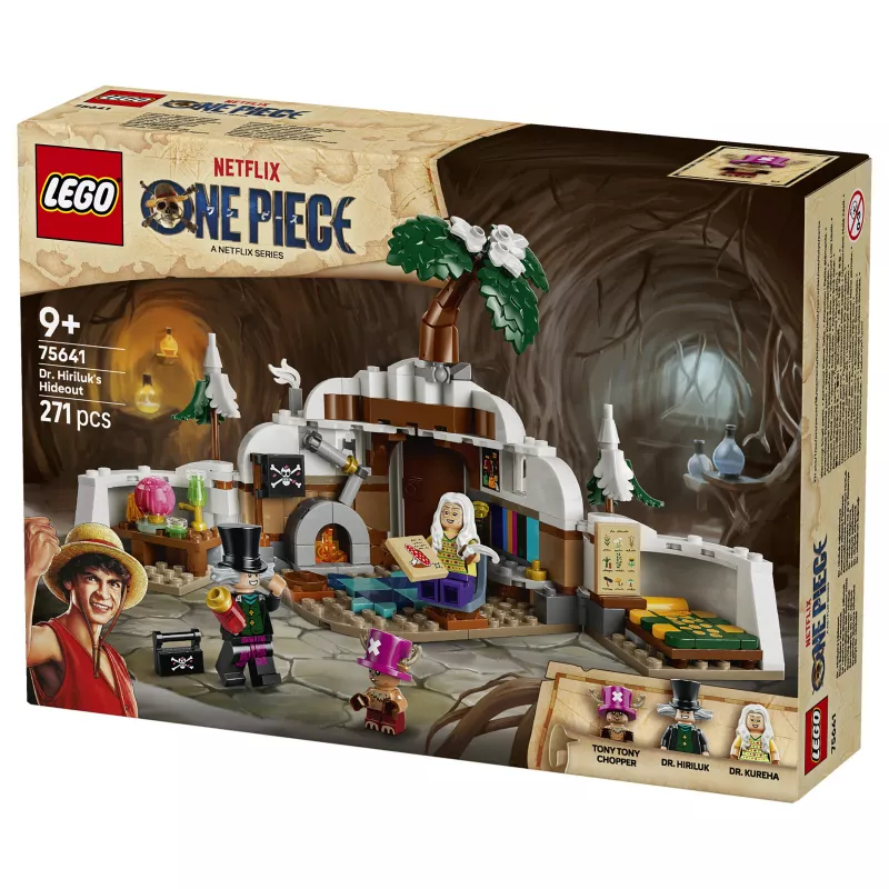 Set de construcción LEGO One Piece 75641 Dr. Hiluluk's Hideout