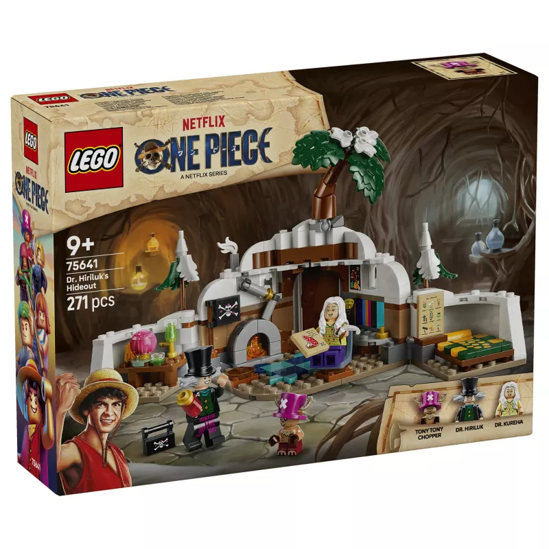 Set de construcción LEGO One Piece 75641 Dr. Hiluluk's Hideout