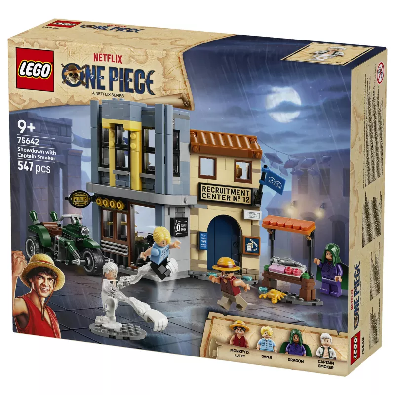 LEGO One Piece 75642 Showdown with Captain Smoker set de construcción