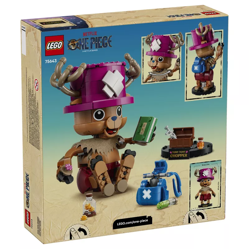 LEGO One Piece 75643 set de construcción Tony Tony Chopper (250 piezas)