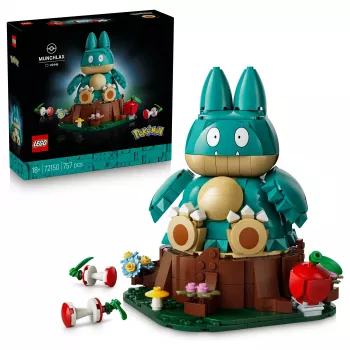 LEGO Pokémon 72150 Munchlax Figura construible (823 piezas, a partir de 10 años)