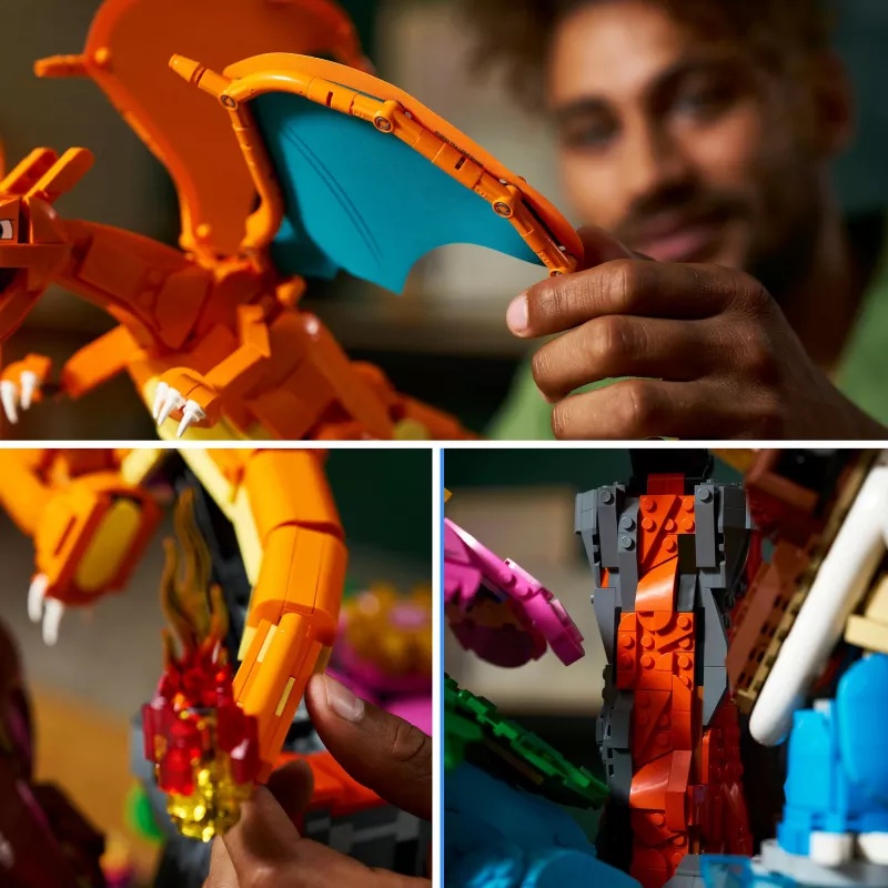 LEGO Pokemon 72153 Venusaur, Charizard y Blastoise