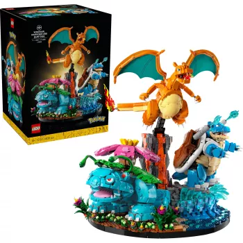 LEGO Pokemon 72153 Venusaur, Charizard y Blastoise