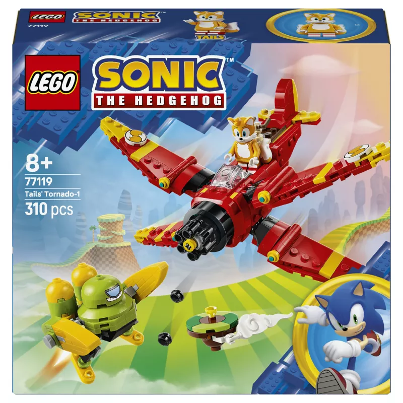 LEGO Sonic the Hedgehog 77119 Tails y Tornado-1