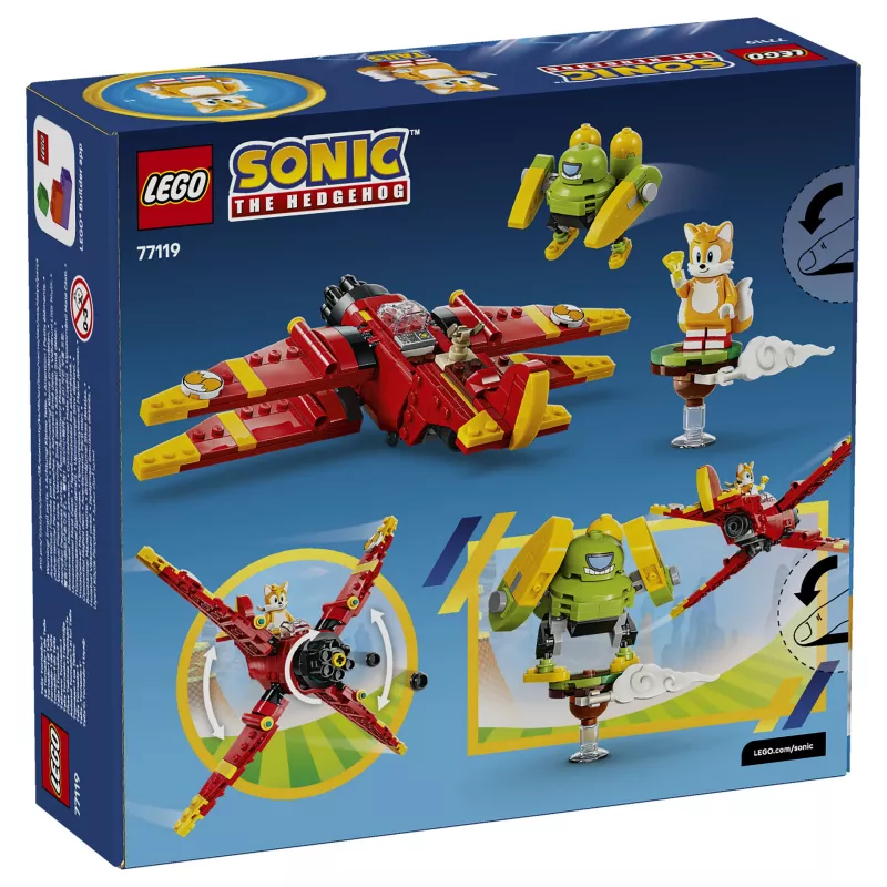 LEGO Sonic the Hedgehog 77119 Tails y Tornado-1
