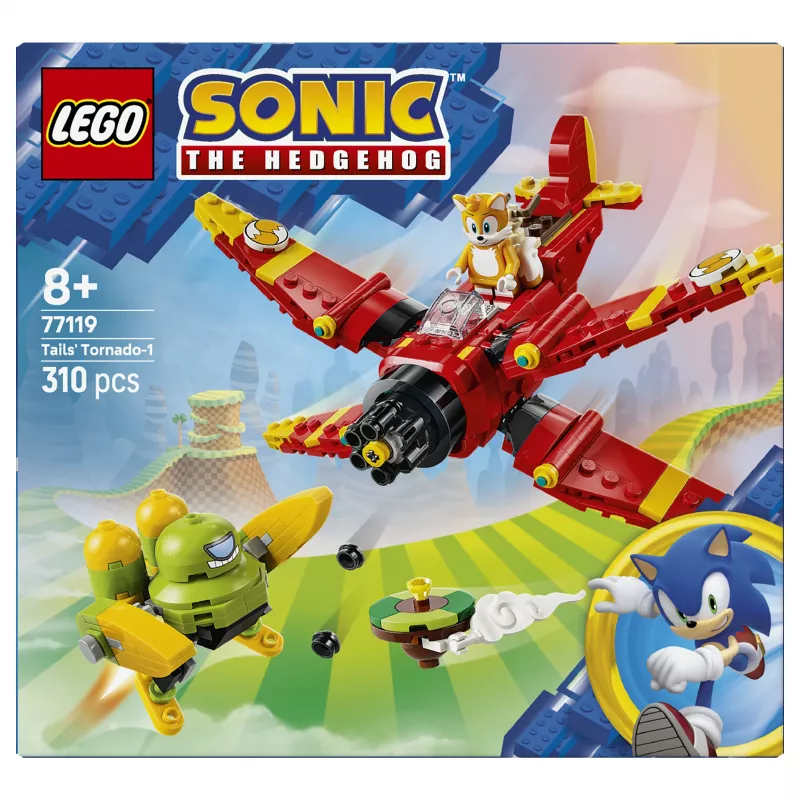 LEGO Sonic the Hedgehog 77119 Tails y Tornado-1