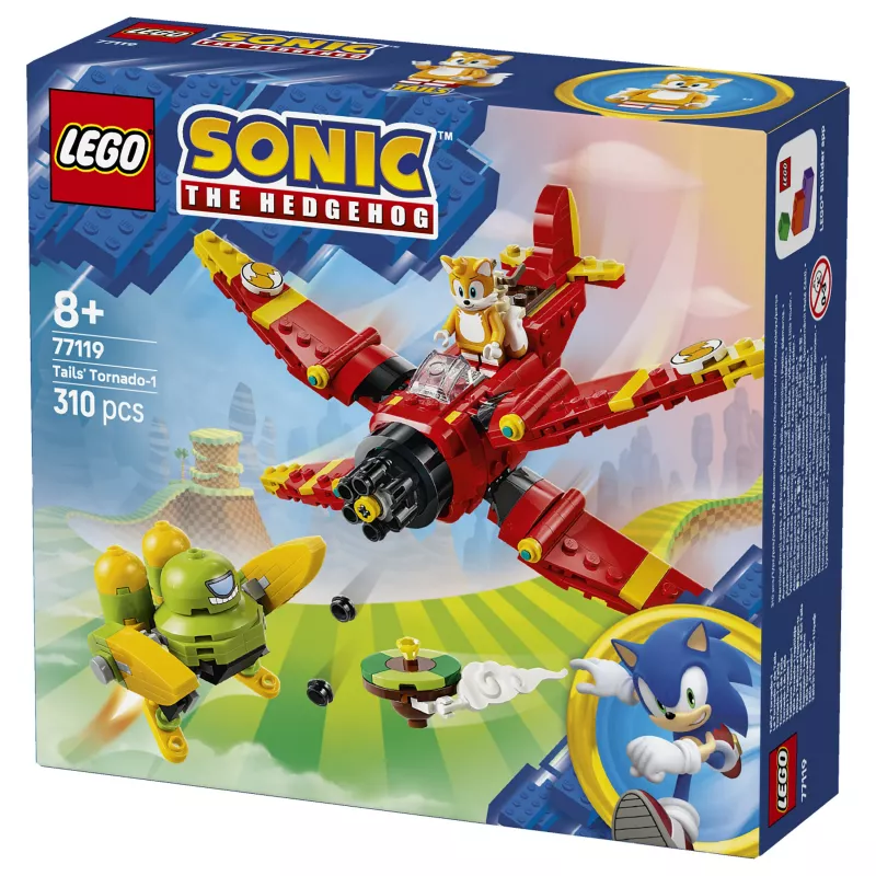 LEGO Sonic the Hedgehog 77119 Tails y Tornado-1