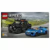 LEGO Speed Champions 77264 Set de construcción Jaguar F-TYPE Project 7 y Land Rover Defender Classic
