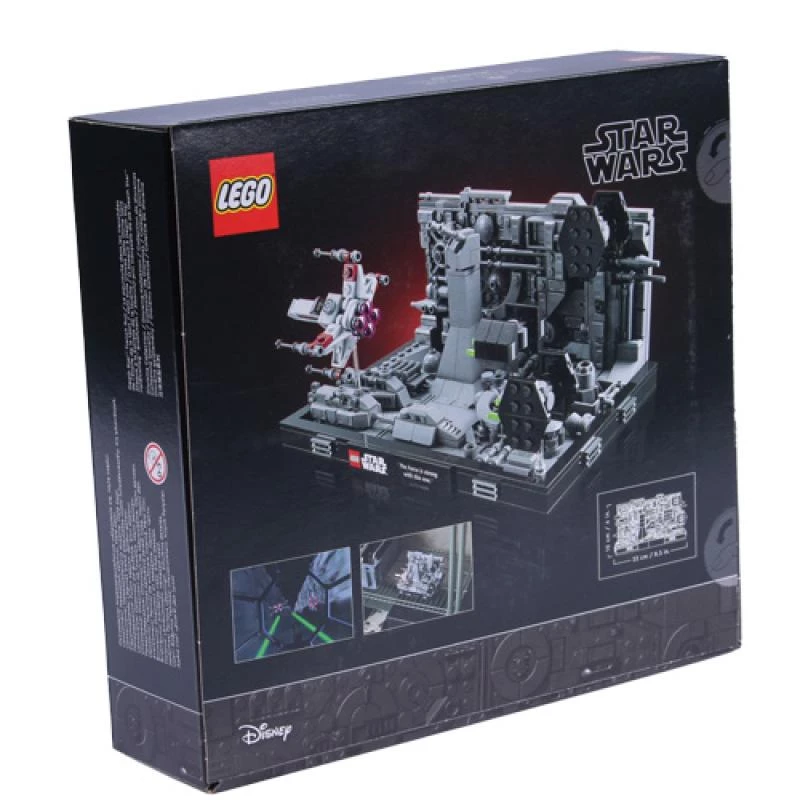 LEGO Star Wars 75329 diorama de la trinchera de la Estrella de la Muerte, set de construcción