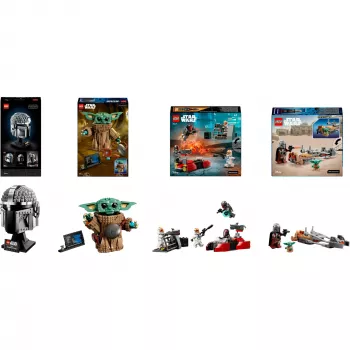 LEGO Star Wars Mandalorian Gaming Bundle – Mando con cable y auriculares para Xbox/PC